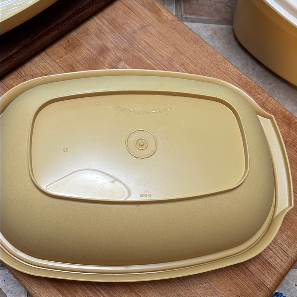 Vintage Tupperware Steamer Harvest Gold - Picture 5 of 7